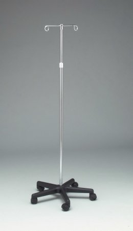 Picture of IV Stand 2-Hook 5 Ball Bearing Casters, 20 Inch Base Diameter4355