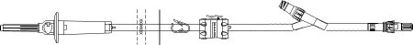 Picture of IV ADMIN SET, FLOW CONTROL 20DROP ROTATING LUER 84" (50/CS)B9870