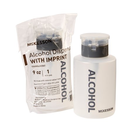 Picture of Alcohol Dispensing Bottle McKesson Polyethylene Opaque 9 oz.63-4024