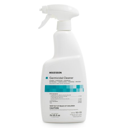 Picture of McKesson Surface Disinfectant Cleaner Alcohol Based Liquid 24 oz. Bottle Alcohol Scent NonSterile153-155