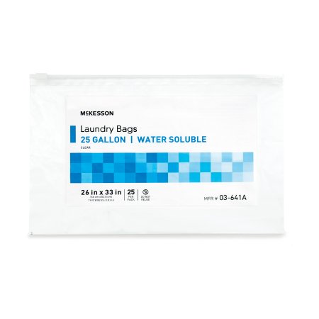 Picture of Laundry Bag McKesson Water Soluble 20 to 25 gal. Capacity 26 X 33 Inch03-641A
