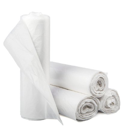 Picture of Trash Bag McKesson 10 gal. Clear HDPE 8 Mic. 24 X 24 Inch Star Seal Bottom Coreless RollS242408N-1