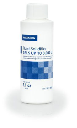 Picture of Fluid Solidifier McKesson 3000cc Screw Top Bottle 3.17 oz547-3000