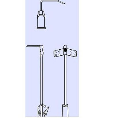 Picture of Huber Infusion Set Alimed® 22 Gauge 3/4 Inch 9 Inch Tubing Y-Injection Site50-2222