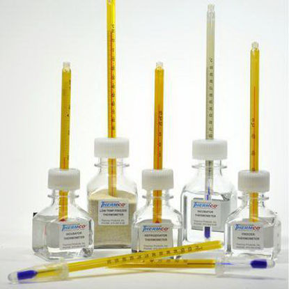 Picture of Liquid-in-Glass Thermometer Accu-Safe Celsius -90° to +20°C Partial Immersion Does Not Require Power89137-076