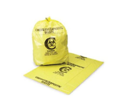 Picture of Chemo Waste Bag McKesson 30 - 33 gal. Yellow Bag 31 X 41 Inch03-47CBL4