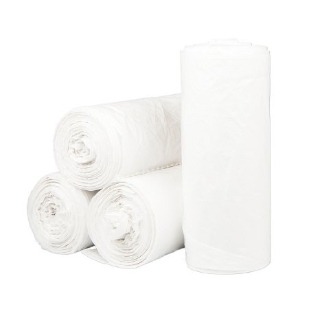 Picture of Trash Bag McKesson 60 gal. White LLDPE 0.70 Mil. 38 X 58 Inch Star Seal Bottom Coreless RollWSL3858XHW-2