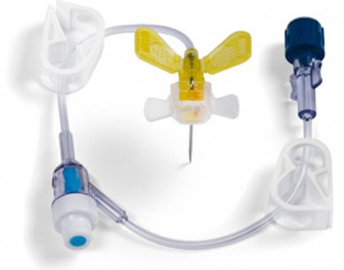 Picture of Huber Infusion Set MiniLoc™ 22 Gauge 1-1/2 Inch 8 Inch Tubing Y-Site Injection Port0682215