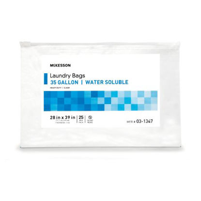 Picture of Laundry Bag McKesson Water Soluble 30 to 35 gal. Capacity 28 X 39 Inch03-1347