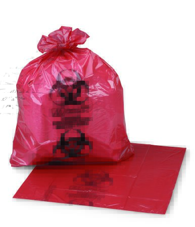 Picture of Infectious Waste Bag McKesson 1 - 6 gal. Red Bag 11 X 14 Inch03-5040