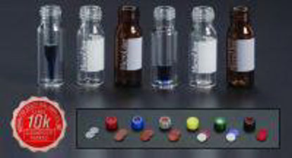 Picture of VIAL, LAB SCREW THREAD W/PATCHCLR 9MM (100/PK)97046-494