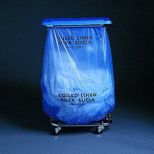 Picture of Biohazard Laundry Bag McKesson 30 - 33 gal. Yellow Bag 31 X 43 Inch03-4407