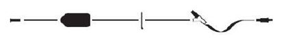 Picture of Extension Set 15 Inch Tubing Length 1 Port 4.8 mL Priming Volume DEHP-Free1235405