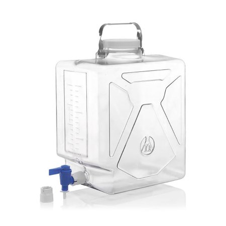 Picture of Carboy with Spigot Nalgene™ Clearboy™ Rectangular Polycarbonate / Polypropylene 20 Liter2322-0050
