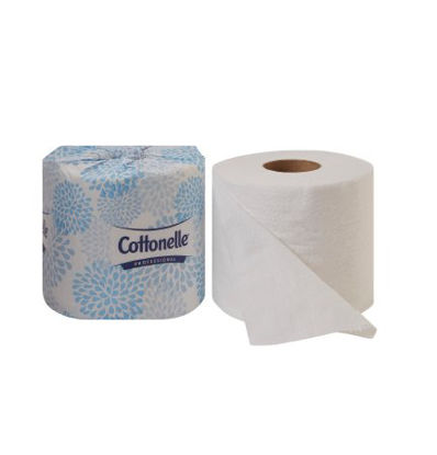 Picture of Toilet Tissue Kleenex® Cottonelle® Professional White 2-Ply Standard Size Cored Roll 451 Sheets 4 X 4 Inch17713