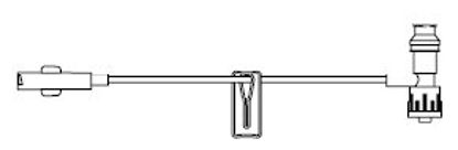 Picture of Extension Set SmartSite* 7 Inch Tubing 1 Port 0.5 mL Priming Volume DEHP-FreeSM5008
