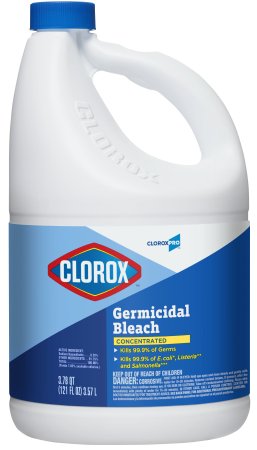 Picture of Clorox® Germicidal Bleach Bleach Germicidal Liquid Concentrate 121 oz. Jug Chlorine Scent NonSterile30966CT