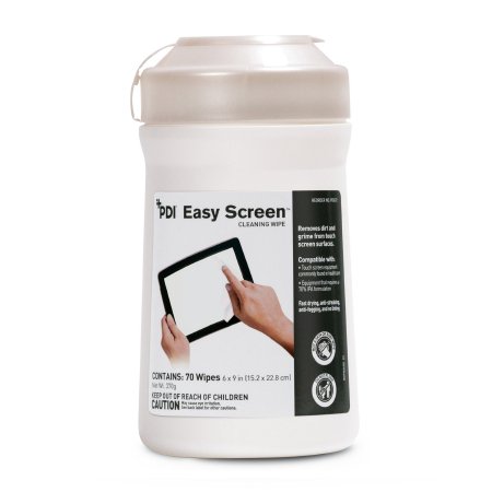Picture of Easy Screen® Surface Cleaner Premoistened Alcohol Based Wipe 70 Count Canister Disposable Alcohol scent NonSterileP03672