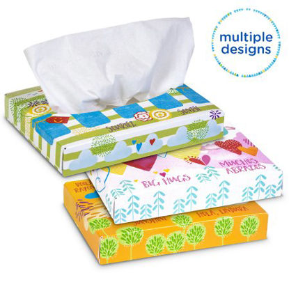 Picture of Kleenex® Facial Tissue Junior White 5-1/2 X 8-3/8 Inch 40 Count21195