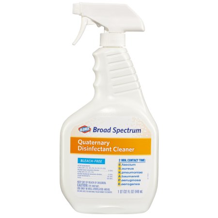 Picture of Clorox® Broad Spectrum Surface Disinfectant Cleaner Quaternary Based Liquid 32 oz. Bottle Mild Solvent Scent NonSterile30649