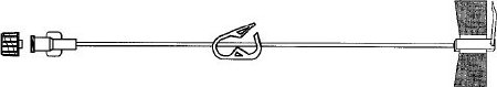 Picture of Huber Infusion Set 20 Gauge 1-1/2 Inch 10 Inch Tubing Without PortMBS-2015
