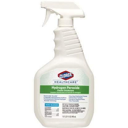 Picture of Clorox Healthcare® Surface Disinfectant Cleaner Peroxide Based Liquid 32 oz. Bottle Unscented NonSterile30828