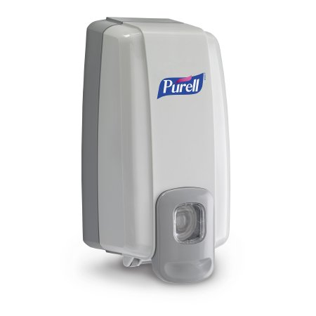 Picture of Hand Hygiene Dispenser Purell® NXT® Space Saver™ Dove Gray Plastic Manual Push 1000 mL Wall Mount2120-06