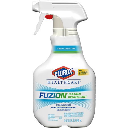 Picture of Clorox Healthcare® Fuzion™ Surface Disinfectant Cleaner Broad Spectrum Liquid 32 oz. Bottle Scented NonSterile31478
