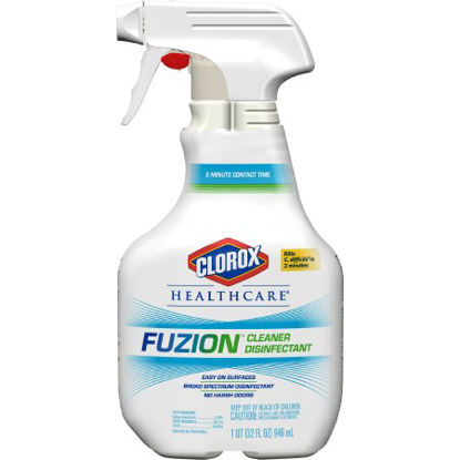Picture of Clorox Healthcare® Fuzion™ Surface Disinfectant Cleaner Broad Spectrum Liquid 32 oz. Bottle Scented NonSterile31478