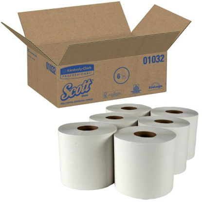 Picture of Paper Towel Scott® Essential Perforated Center Pull Roll 8 X 12 Inch01032