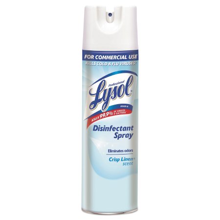 Picture of Professional Lysol® Surface Disinfectant Alcohol Based Liquid 19 oz. Can Crisp Linen Scent NonSterileRAC74828CT