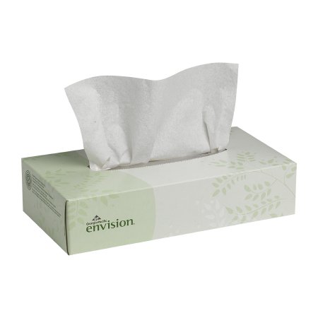 Picture of Envision® Facial Tissue White 8 X 8-3/10 Inch 100 Count47410