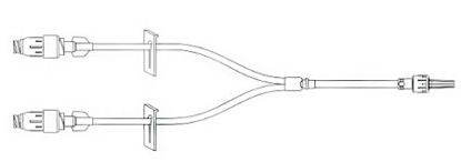 Picture of Extension Set Maxplus® Clear 8.375 Inch Tubing 2 End Ports 1.1 mL Priming Volume DEHP-FreeMP5315-C