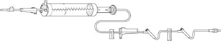 Picture of Solution Set Interlink® 60 Drops / mL Drip Rate 105 Inch Tubing 2 Ports2C7564