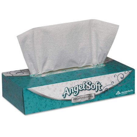 Picture of Angel Soft Professional Series® Facial Tissue White 7-3/5 X 8-4/5 Inch 100 Count48580