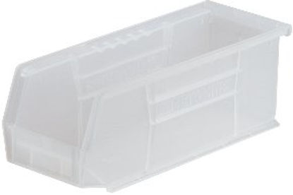 Picture of Storage Bin AkroBins® Clear Industrial Grade Polymers 4 X 4-1/8 X 10-7/8 Inch30224SCLAR