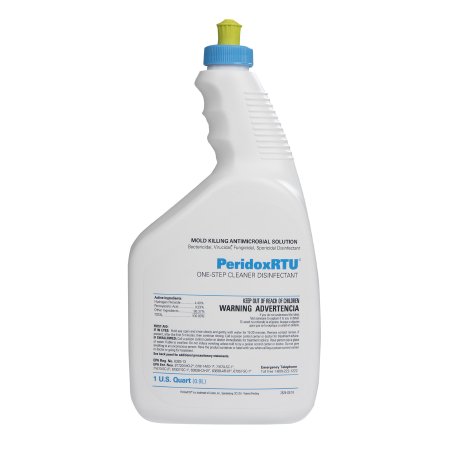 Picture of PeridoxRTU® Sporicidal Surface Disinfectant Cleaner Peroxide Based Liquid 32 oz. Bottle Vinegar Scent SterileCR85335IR