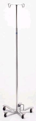 Picture of IV Stand Floor Stand 4-Hook 5 Caster, 2 Inch SwivelP-1576-4