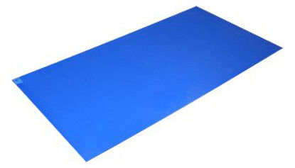 Picture of Adhesive Floor Mat Poly Tack 24 X 36 Inch Blue Polyethylene FilmK-111B