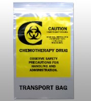 Picture of Chemo Drug Transport Bag Elkay® Plastics Clear Bag LDPE 9 X 12 InchF40912CTB