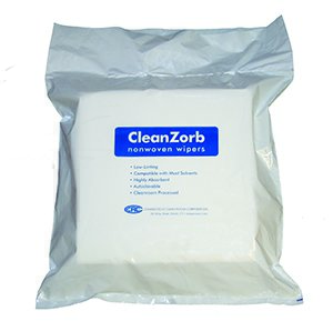 Picture of Cleanroom Wipe CCRC ISO Class 7 White NonSterile Cellulose / Polyester 12 X 12 Inch DisposableCR12-150