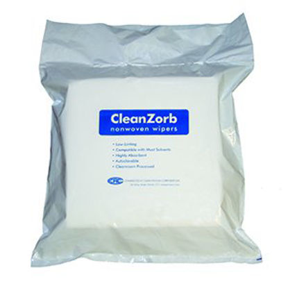 Picture of Cleanroom Wipe CCRC ISO Class 7 White NonSterile Cellulose / Polyester 12 X 12 Inch DisposableCR12-150