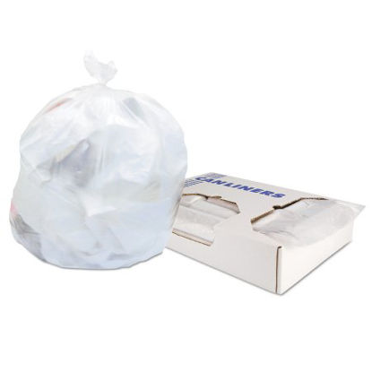 Picture of Trash Bag Heritage 10 gal. Natural HDPE 6 Mic. 24 X 24 Inch Star Seal Bottom Coreless RollHERZ4824RNR01