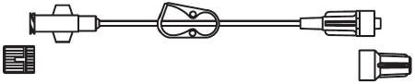 Picture of Extension Set Codan for Kids™ 14 Inch Tubing Without Port 0.35 mL Priming Volume Co-Extruded TubingBC505