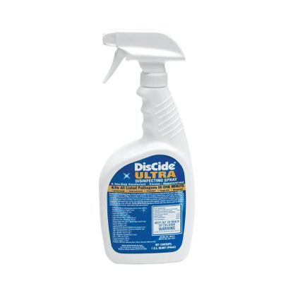 Picture of DisCide® Ultra Surface Disinfectant Cleaner Quaternary Based Liquid 1 Quart Bottle Herbal Scent NonSterile3565Q