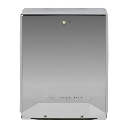 Picture of Paper Towel Dispenser Georgia-Pacific Chrome Metal Manual 600 Count Wall Mount56620