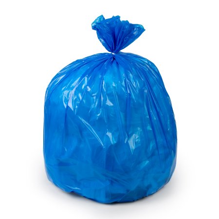 Picture of Trash Bag Colonial Bag 44 gal. Blue LLDPE 1.30 Mil. 38 X 48 Inch X-Seal Bottom Coreless RollCCB44GAL