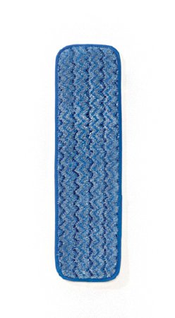 Picture of Wet Mop Pad Rubbermaid® HYGEN™ Bound Edge Blue Microfiber / Polyester / Nylon ReusableFGQ41000BL00