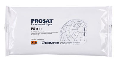 Picture of PROSAT® Surface Disinfectant Cleaner Premoistened Cleanroom Wipe 30 Count Pouch Disposable Alcohol Scent NonSterilePS-911