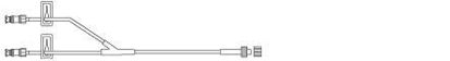Picture of Extension Set SmartSite* 9 Inch Tubing 2 Ports 1.2 mL Priming Volume DEHP20159E